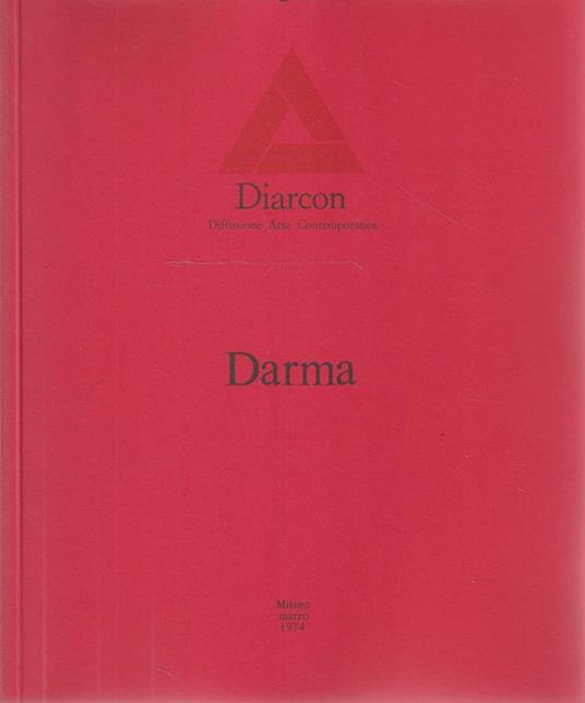 Diarcon Diffusione Arte Contemporanea: Darma - copertina