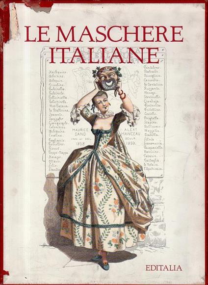 Le maschere italiane ( 2 vol.) - copertina
