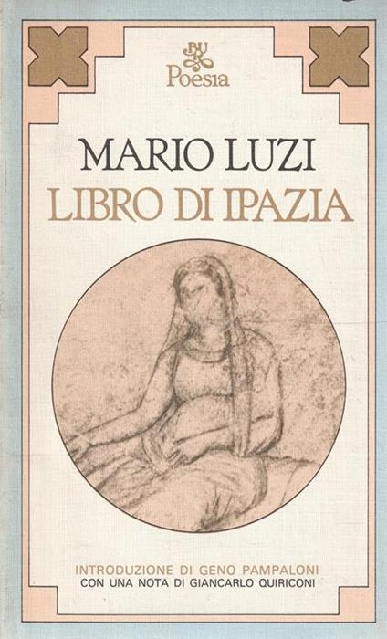 Libro di Ipazia - Mario Luzi - copertina