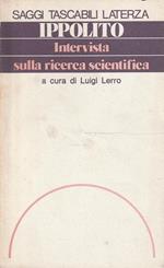 Intervista sulla ricerca scientifica di Ippolito