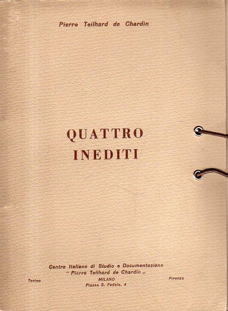 Quattro inediti
