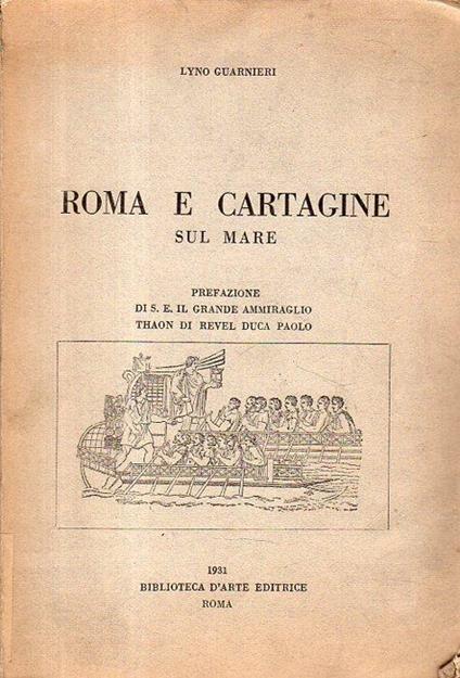 Roma e Cartagine : sul mare - copertina