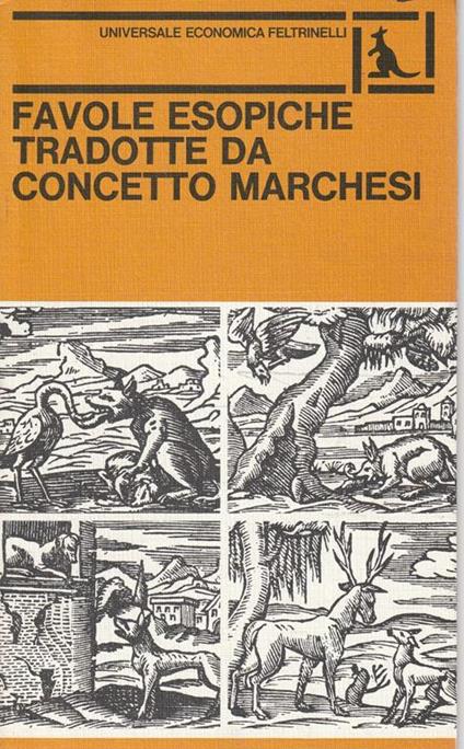 Favole esopiche tradotte da Concetto Marchesi - Concetto Marchesi - copertina
