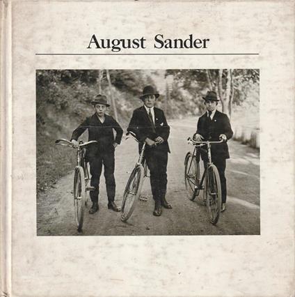 August Sander - August Sander - copertina