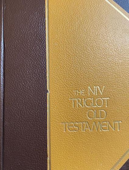 The NIV triglot Old Testament - copertina