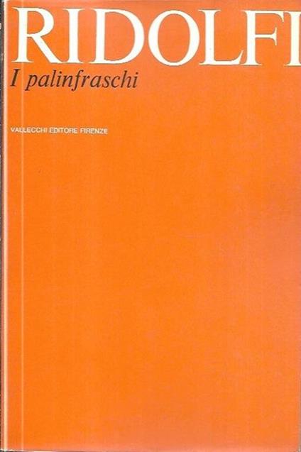 I Palinfraschi - Roberto Ridolfi - copertina