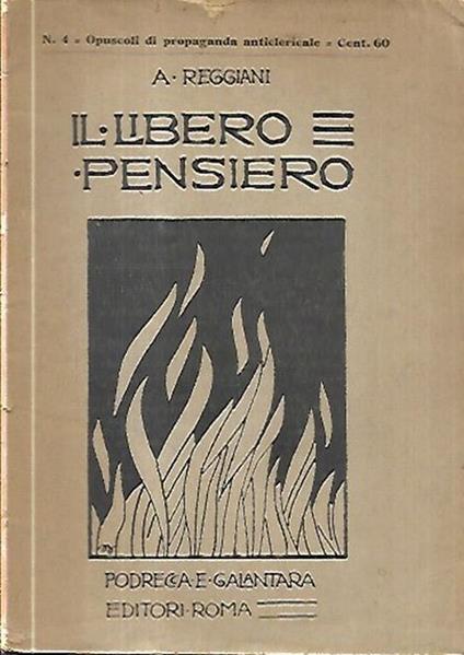 Il libero pensiero - copertina