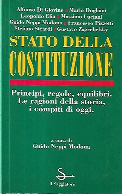 Stato della Costituzione - copertina