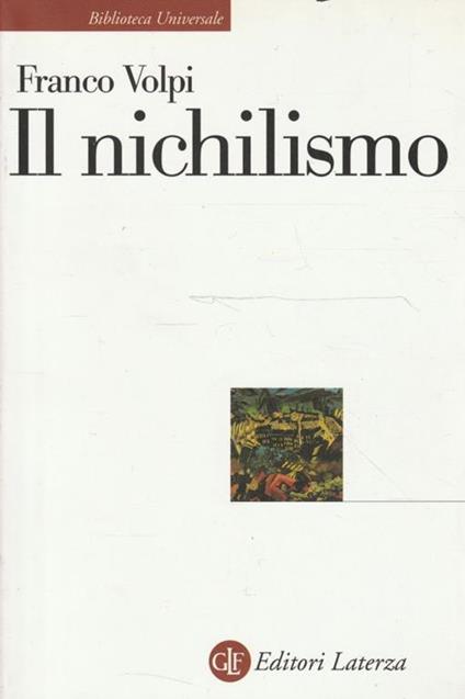 Il nichilismo di Franco Volpi - Franco Volpi - copertina
