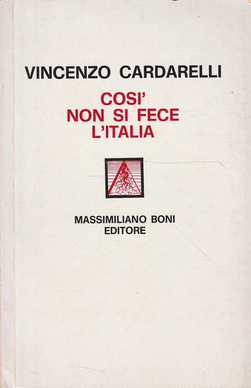 Così non si fece l'Italia - copertina