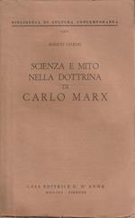 Scienza e mito nella dottrina di Carlo Marx