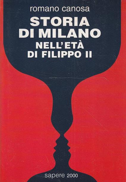 Storia di Milano nell'età di Filippo 2 - copertina