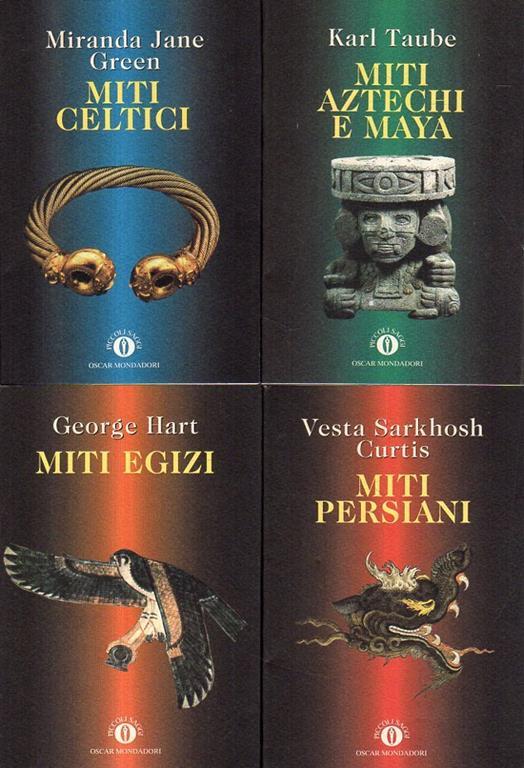 Miti persiani celtici aztechi e maya egizi (4 vol.)