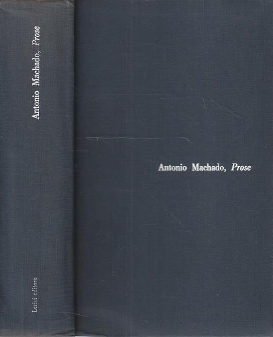 Prose - Antonio Machado - copertina