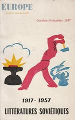 Europe Revue mensuelle Octobre-Novembre 1957