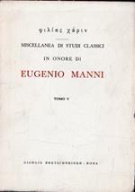 Philias Charin : Miscellanea di studi classici in onore di Eugenio Manni (tomo V)