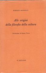 Alle origini della filosofia della cultura