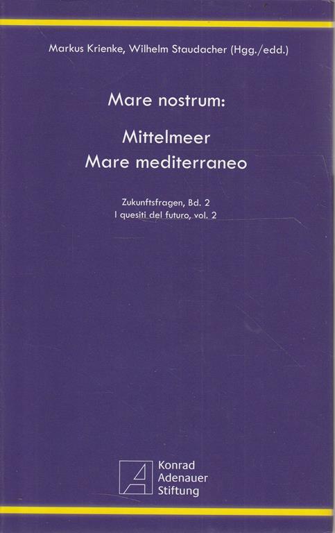 Mare nostrum: Mare mediterraneo. I quesiti del futuro Vol. 2 - copertina