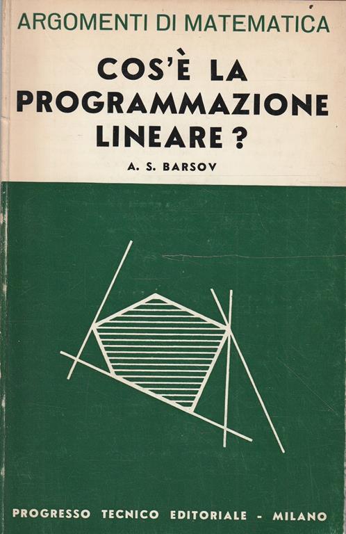 Cos'è la programmazione lineare ? - copertina