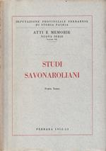 Studi savonaroliani Parte 3