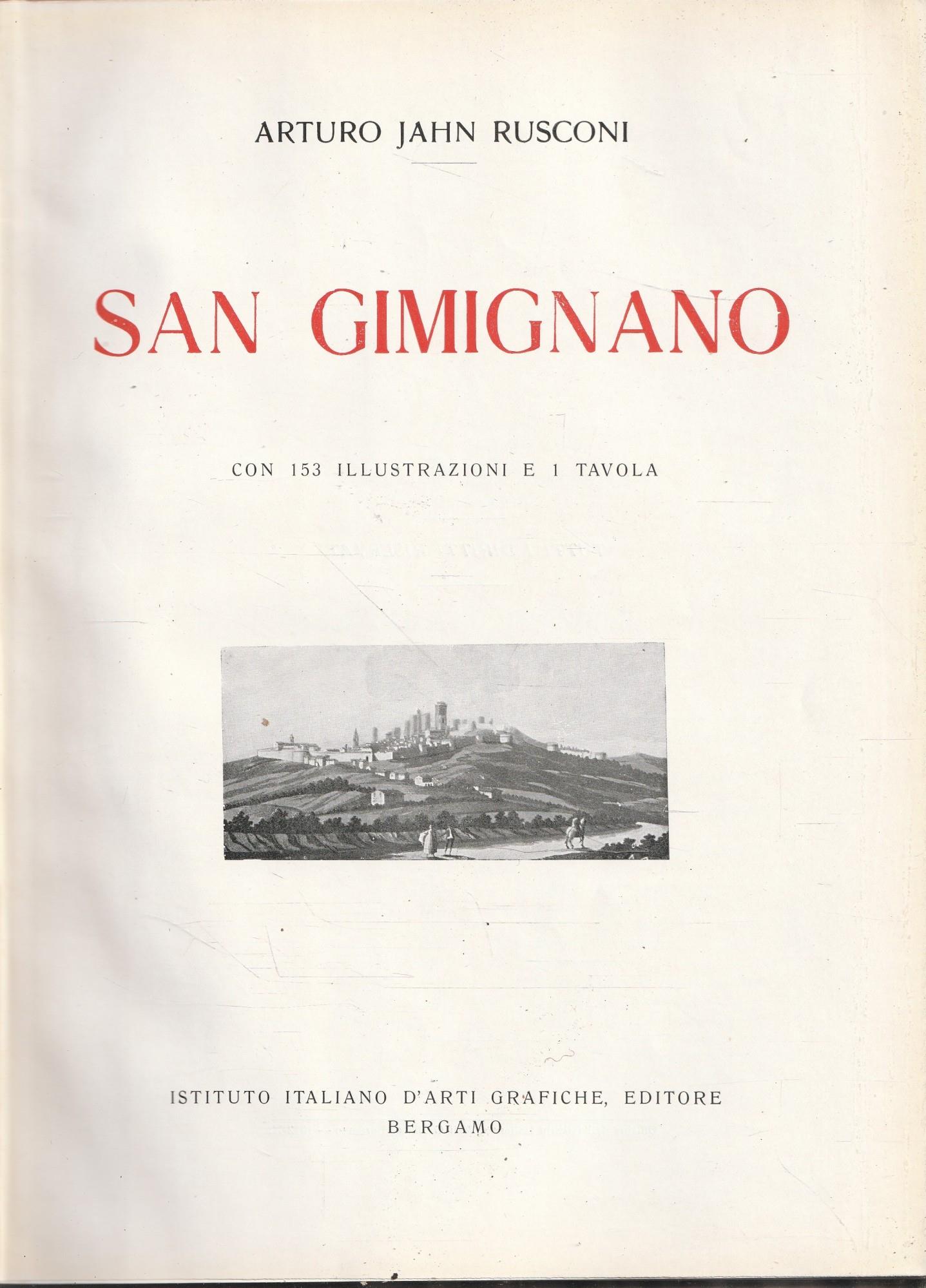 San Gimignano. Collezione di monografie illustrate