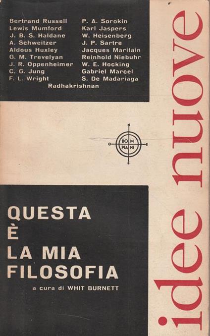 Questa è la mia filosofia - copertina
