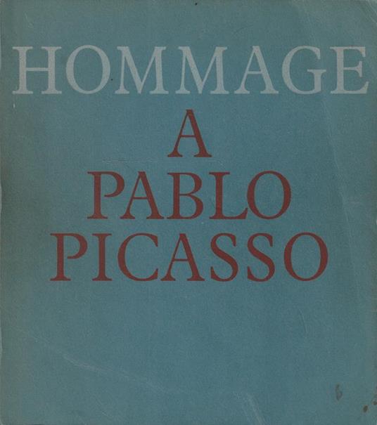Hommage à Pablo Picasso - copertina