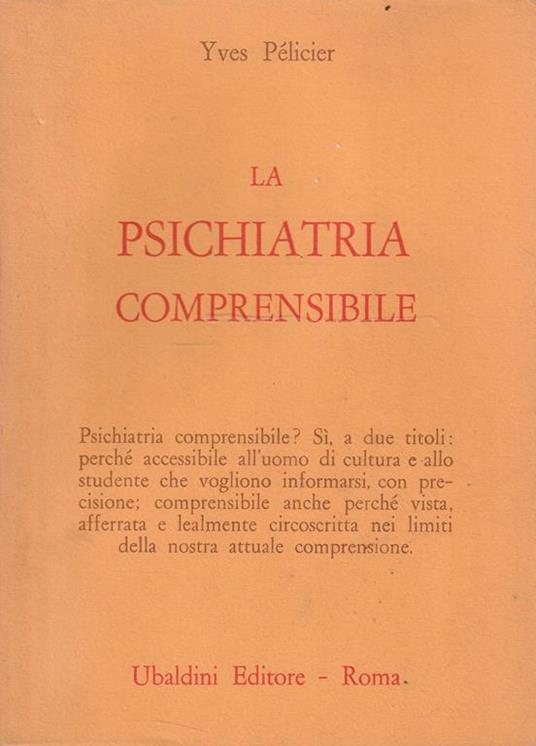 La psichiatria comprensibile - copertina