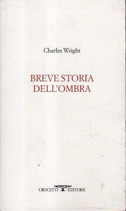 Breve storia dell'ombra - copertina
