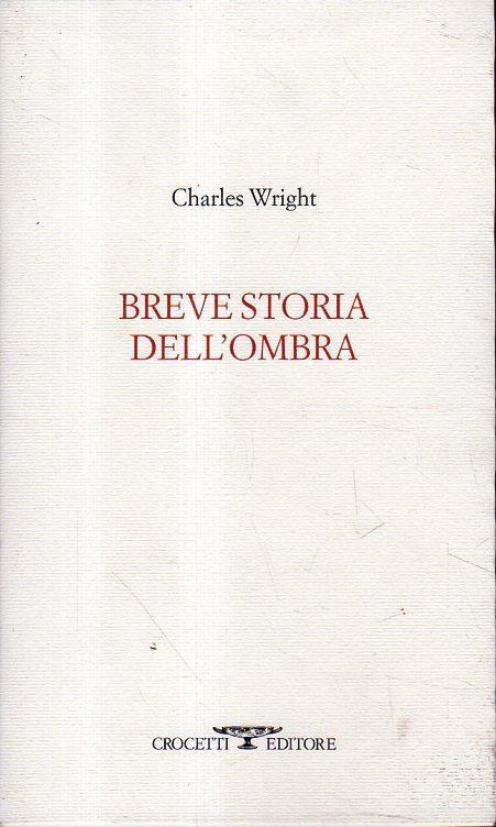 Breve storia dell'ombra - copertina