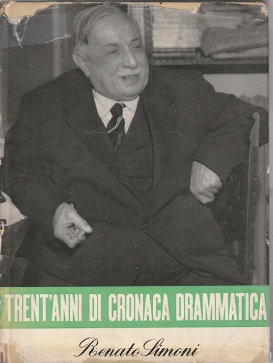 Trent'anni di cronaca drammatica - copertina