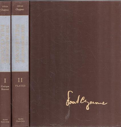 The Drawings of Paul Cézanne. 2vv. : Catalogue Raisonné PLATES - Adrien Chapuis - copertina