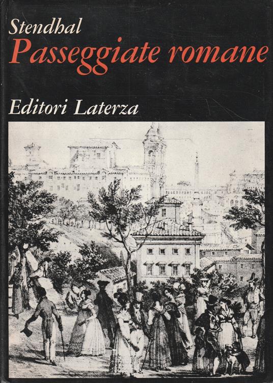 Passeggiate romane - Stendhal - copertina