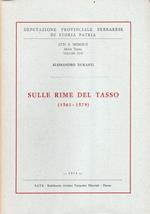 Sulle rime del Tasso (1561-1579)