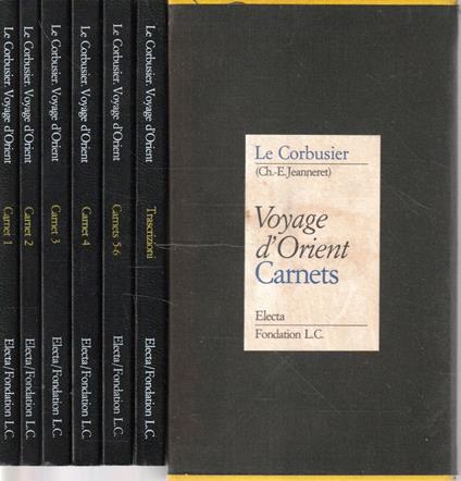Voyage d'Orient : Carnets - copertina
