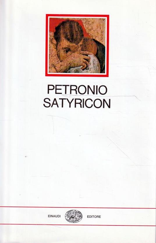 Satyricon - Arbitro Petronio - copertina