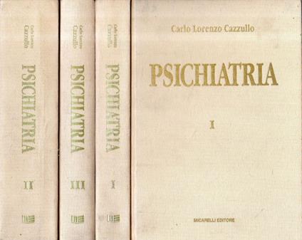 Psichiatria ( 3 vol.) - copertina
