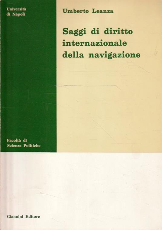 Autografato! Saggi di diritto internazionele della navigazione - copertina