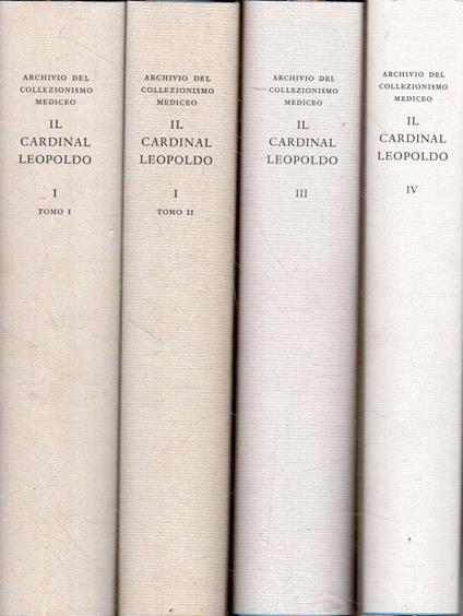 Il Cardinal Leopoldo (4 volumi) - copertina