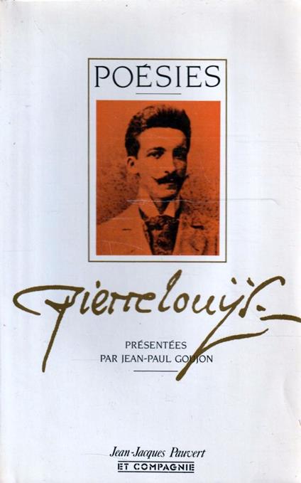 Pierre Louys: Poésies - copertina