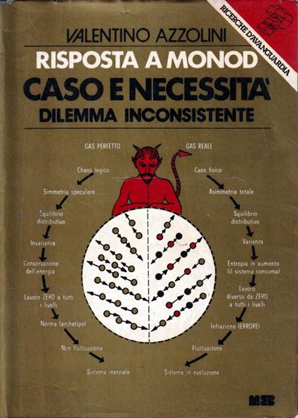 Risposta e MONOD: caso e necessità dilemma inconsistente - R. Azzolini - copertina