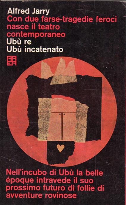 Ubu re - Ubu incatenato - Alfred Jarry - copertina
