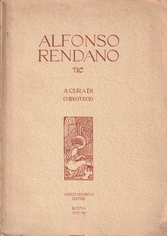 Alfonso Rendano - copertina