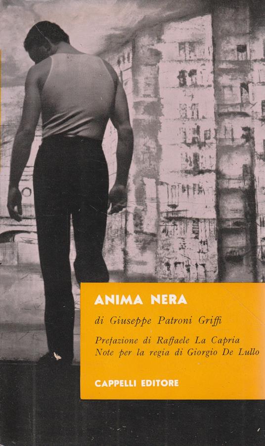 Anima Nera - Giuseppe Patroni Griffi - copertina