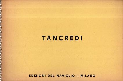 Tancredi : sedici studi - copertina