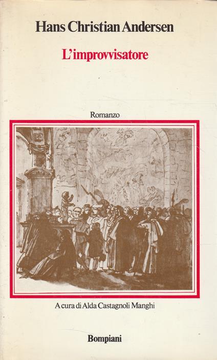 L' improvvisatore - Hans Christian Andersen - copertina