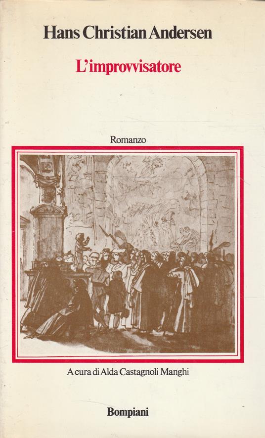 L' improvvisatore - Hans Christian Andersen - copertina