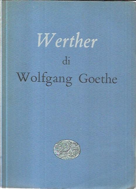 Werther - Johann Wolfgang Goethe - copertina