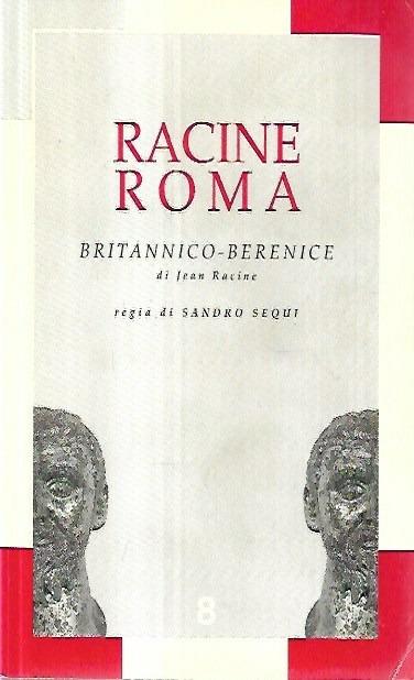 Progetto Racine Roma Britannico-Berenice - Jean Racine - copertina