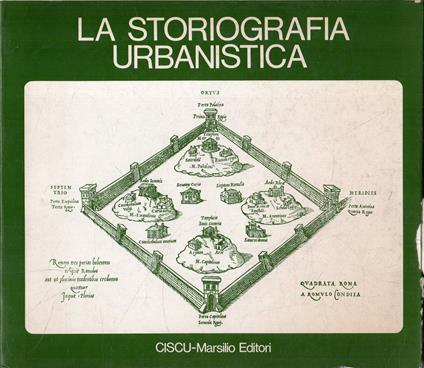 La storiografia urbanistica - V. Martinelli - copertina